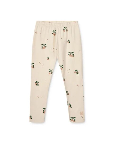 Leggings Marie in cotone rosa pesca