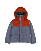 Chaqueta de plumón bicolor azul gris Canada