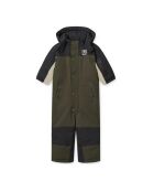 Traje de esquí verde caqui para bebé Sune
