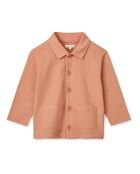 Cardigan Alke in cotone riciclato rosa