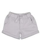 Shorts Manhattan in felpa di cotone blu