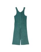 Tuta Elektra in cotone a costine blu verde