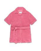 Tutina rosa in spugna di cotone