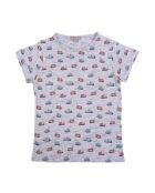 T-shirt a manica corta Bumper Cars grigio melange