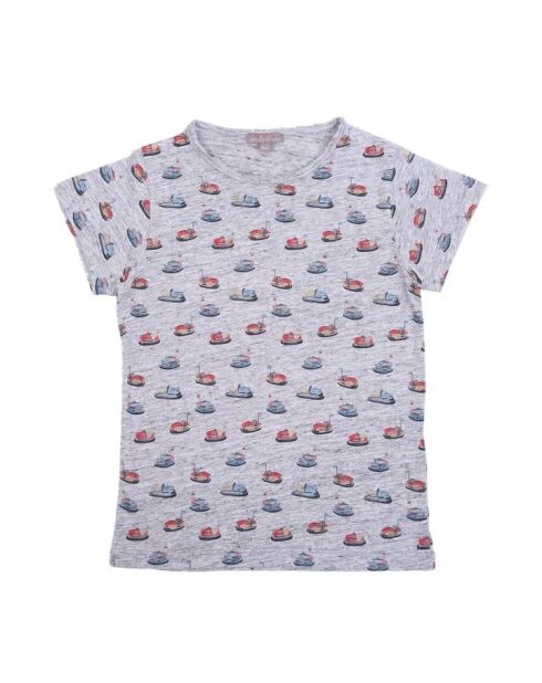 Heather Grey Bumper Cars Kurzarm-T-Shirt