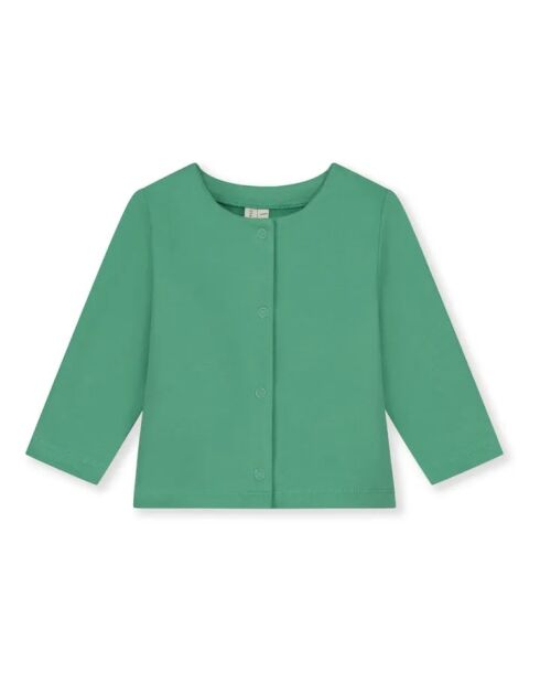 Cardigan in cotone per neonati verde menta