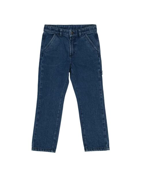 Pantaloni Balthazar in cotone grezzo a taglio dritto