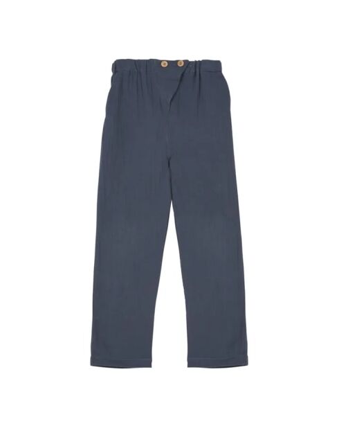 Pantaloni dritti blu marino Marlito