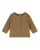 Cardigan marrone in cotone per neonati