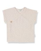 Gilet in cotone avvolgente Asha rosa pallido