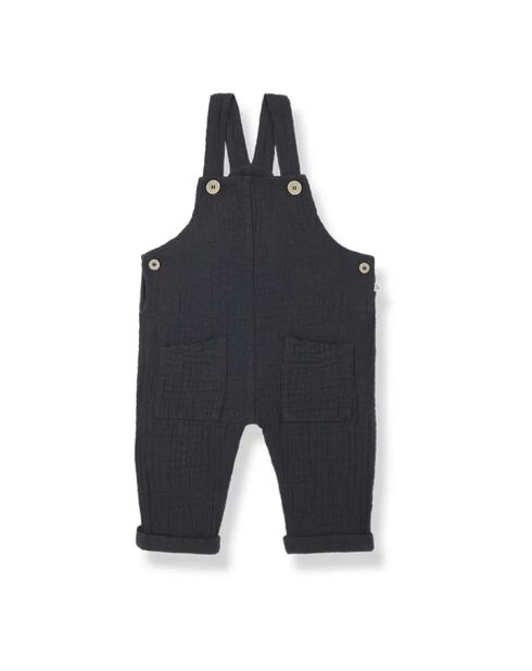 Tuta Arnaldo in cotone grigio antracite