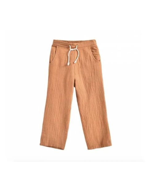Pantaloni dritti Acilu ocra