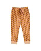 Windroze katoenen joggingbroek met hartjes