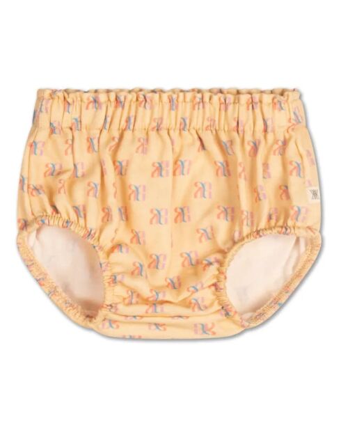 Bloomer in cotone con farfalla gialla