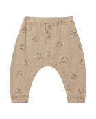 Pantaloni in cotone Pantaloni Harem Baseball Cru beige