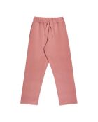 Pantaloni da jogging in cotone con logo rosa BCI