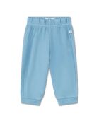 Pantalones deportivos azules de algodón desteñido