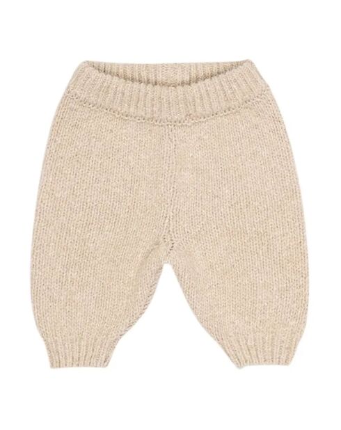 Pantaloni dritti in Tirso beige