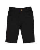 Pantaloni neri Ernest in cotone dal taglio dritto