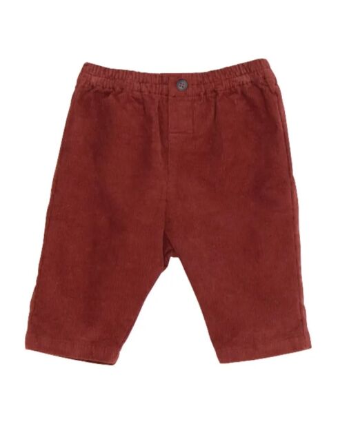 Pantaloni Salix rusty milleraie in cotone
