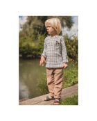 Kurta blu a manica lunga Jacques