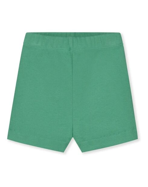 Pantaloncini da ciclismo in cotone verde menta
