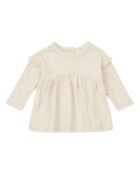 Blusa blanca de manga larga Neus