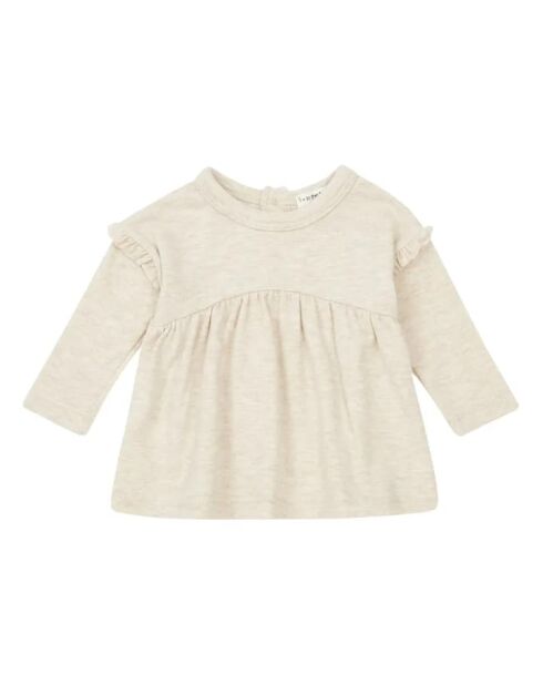 Blusa bianca a maniche lunghe Neus