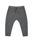 Pantaloni da jogging James in cotone grigio antracite
