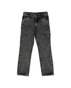 Pantaloni Balthazar grigi a taglio dritto in cotone
