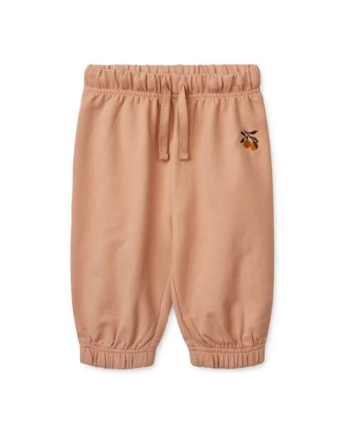 Pantaloni da jogging Pedro in cotone rosa