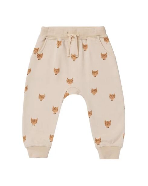 Pantaloni da jogging Cool Cat in cotone rosa pallido