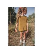 T-shirt in cotone a maniche corte Augusto Sponge x Smallable Ocre