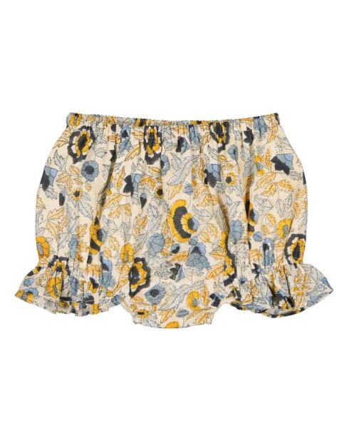 Blomer Doucer in cotone giallo a fiori