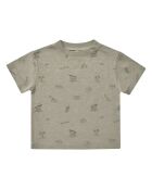 Hawaii Sage Kurzarm-T-Shirt aus Baumwolle