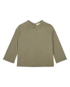 Blusa Green Carrot in cotone a manica lunga