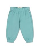 Pantaloni da jogging in cotone blu turchese