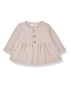 Blusa Nikita rosa claro de manga larga con material reciclado