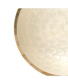 Lot de 2 saladiers en manguier Nerina marron/beige - D. 27,5 cm