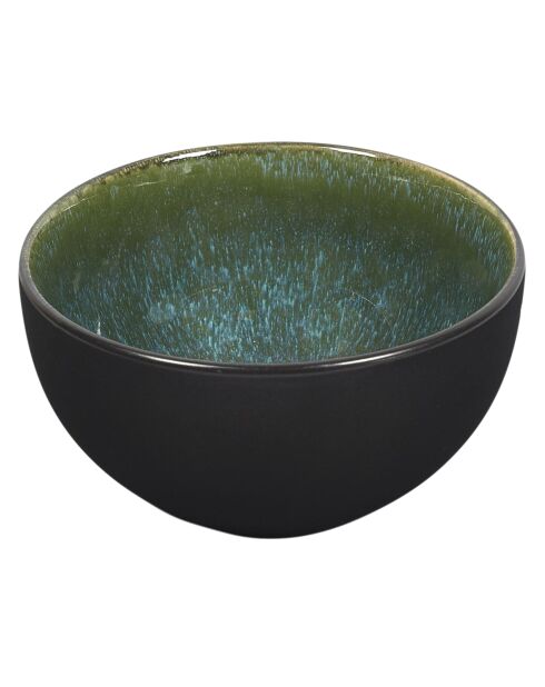 Set de 6 cuencos Elia verdes/negros - D. 13,8 cm