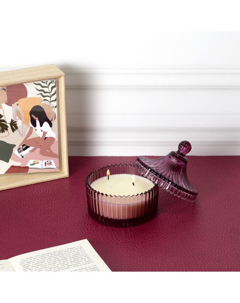 Set de 4 velas aromáticas bohemias multicolores - H. 12,3 cm