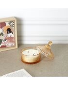 Set de 4 velas aromáticas bohemias multicolores - H. 12,3 cm