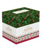 Fancy Christmas meerkleurige individuele porseleinen theeset - 350 ml