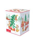 Tazza in porcellana multicolore Christmas Gang - 350 ml