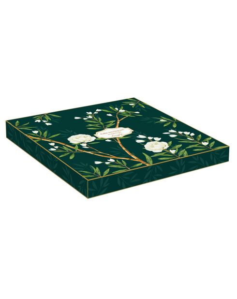 Set di 2 set per torte in porcellana Royal Peonies multicolore - 32 x 32 x 0,04 cm