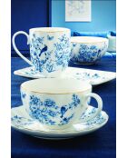 Lot de 4 assiettes en porcelaine Paradise Garden multicolores - 26 x 26 x 2,5 cm