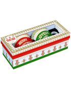 Mehrfarbige Porzellantassen „Enjoy Your Christmas“, 13 x 12 x 10 cm, 2er-Set