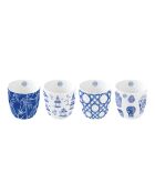 Set di 4 tazze in porcellana Pagoda multicolore - 160 ml