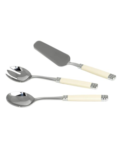 Set di 3 posate da servizio in acciaio inossidabile Peter Ivory, 25 x 5 x 4 cm