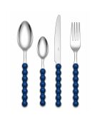 Ensemble de couverts en acier inoxydable Odeon bleue - 24 pièces